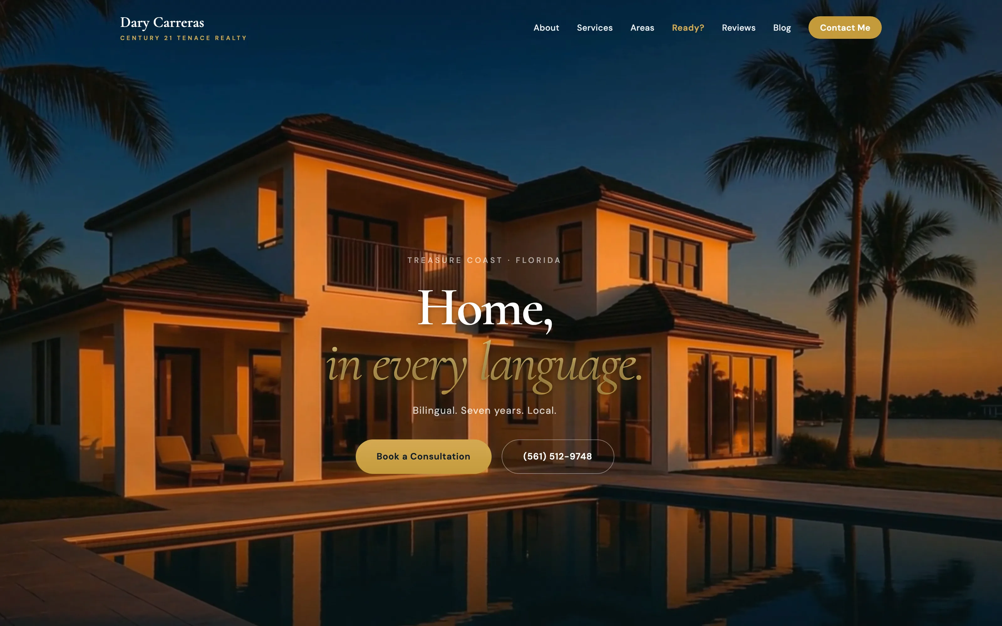 Dary Carreras Realty — Editorial hero