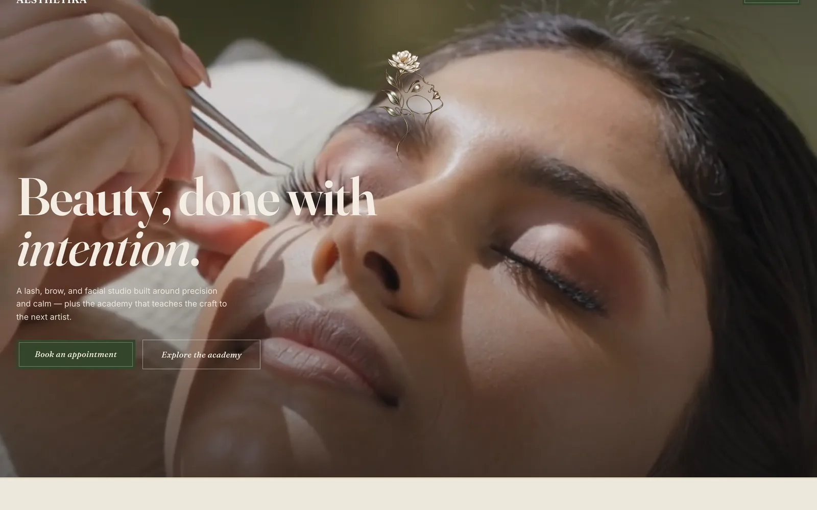 Femme Aesthetika — hero screenshot