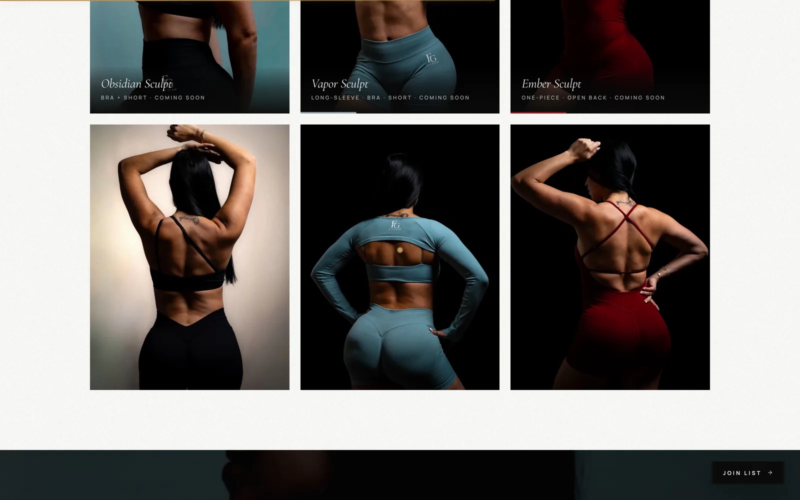 FitGlam · Amanda — Ember Sculpt · one-piece