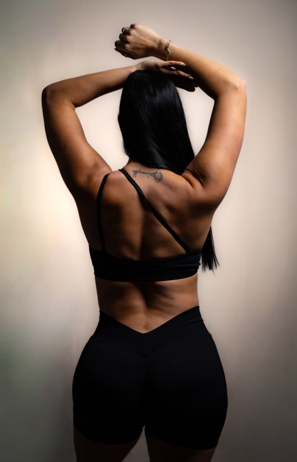 FitGlam · Amanda — Onyx · back